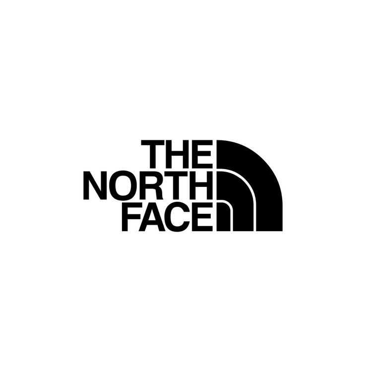 The North Face label