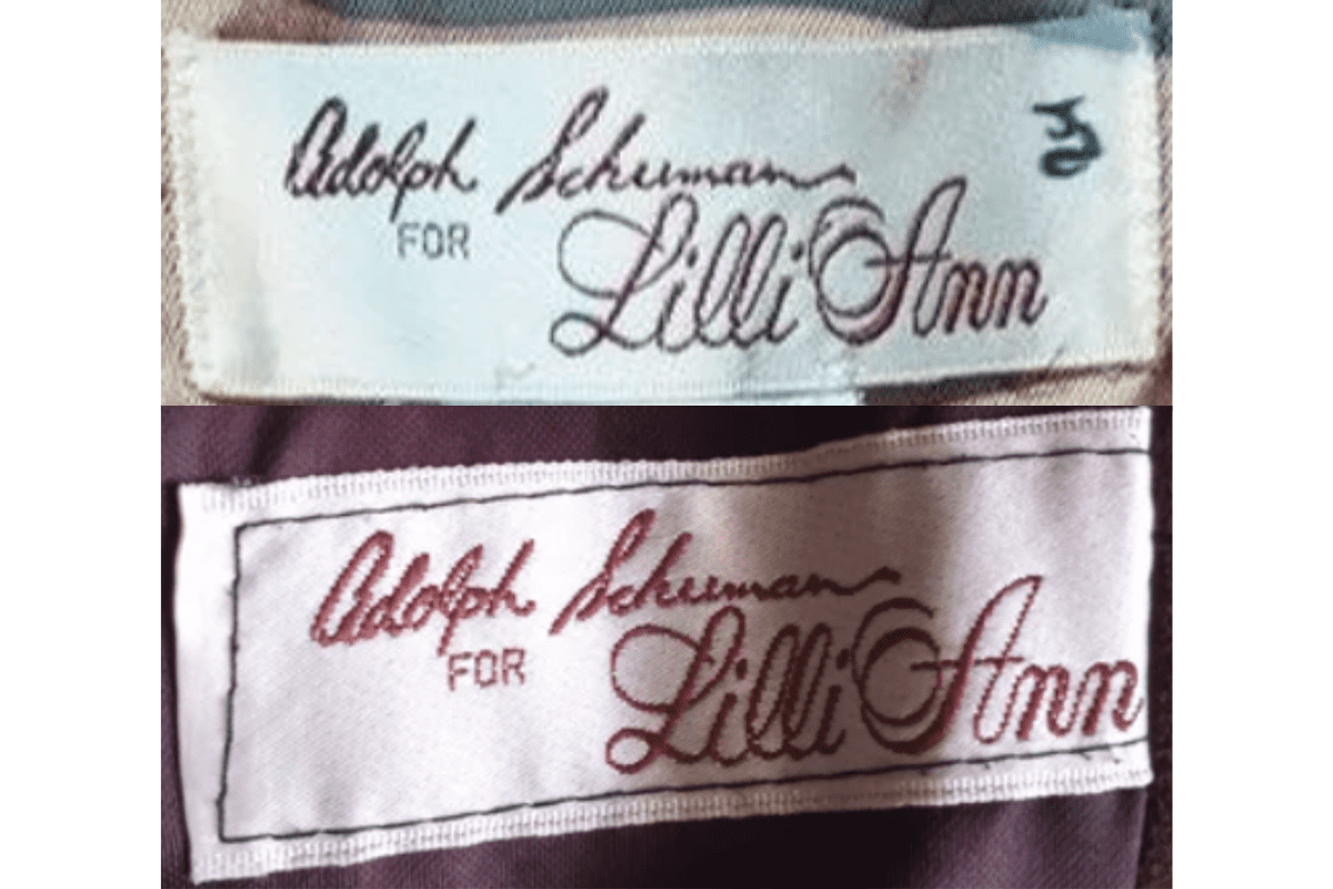 Rectangular Script Tags label