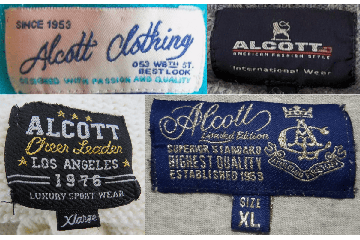 Dark-Ground Serif Tags label