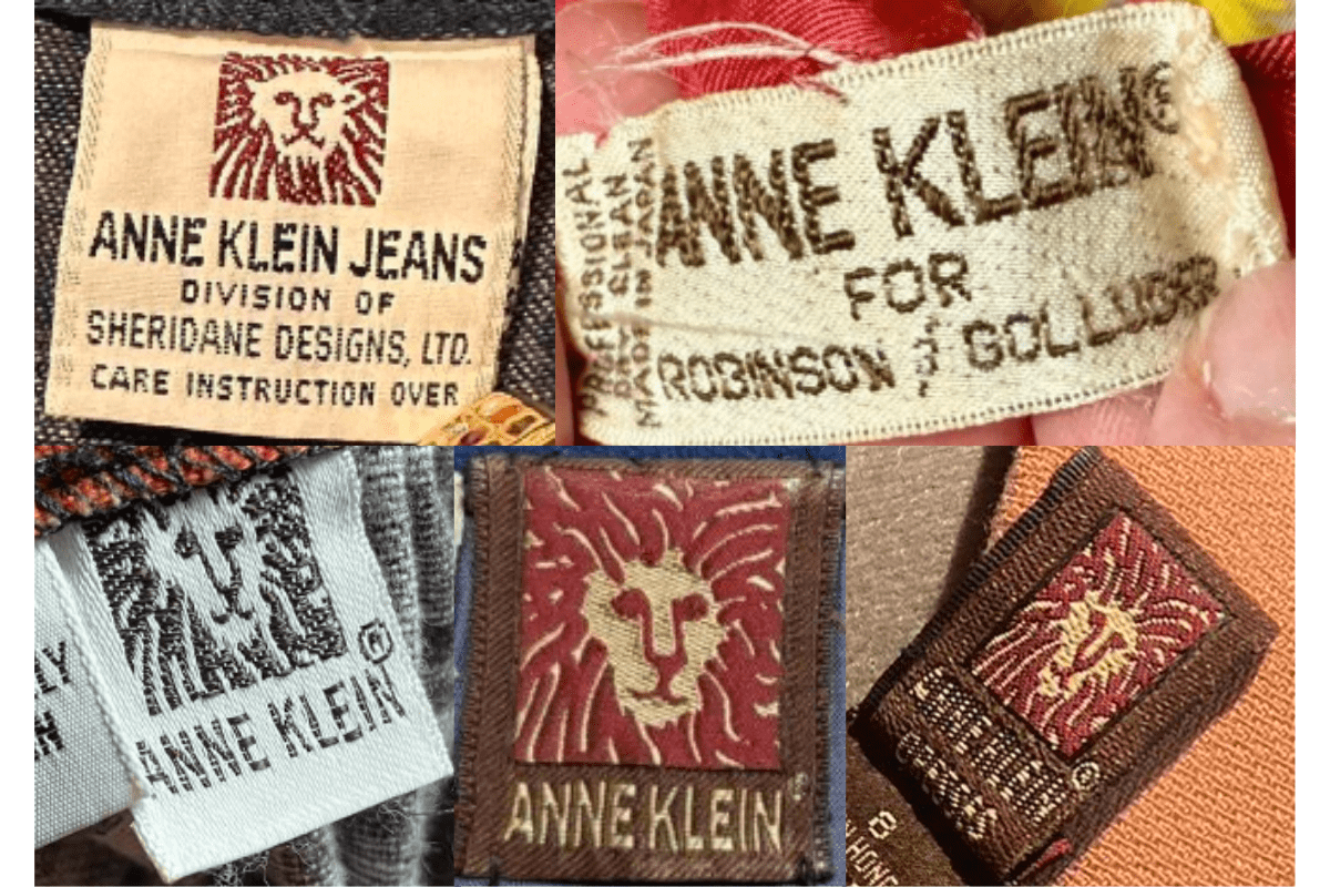 Lion's-Head Logo Tags label