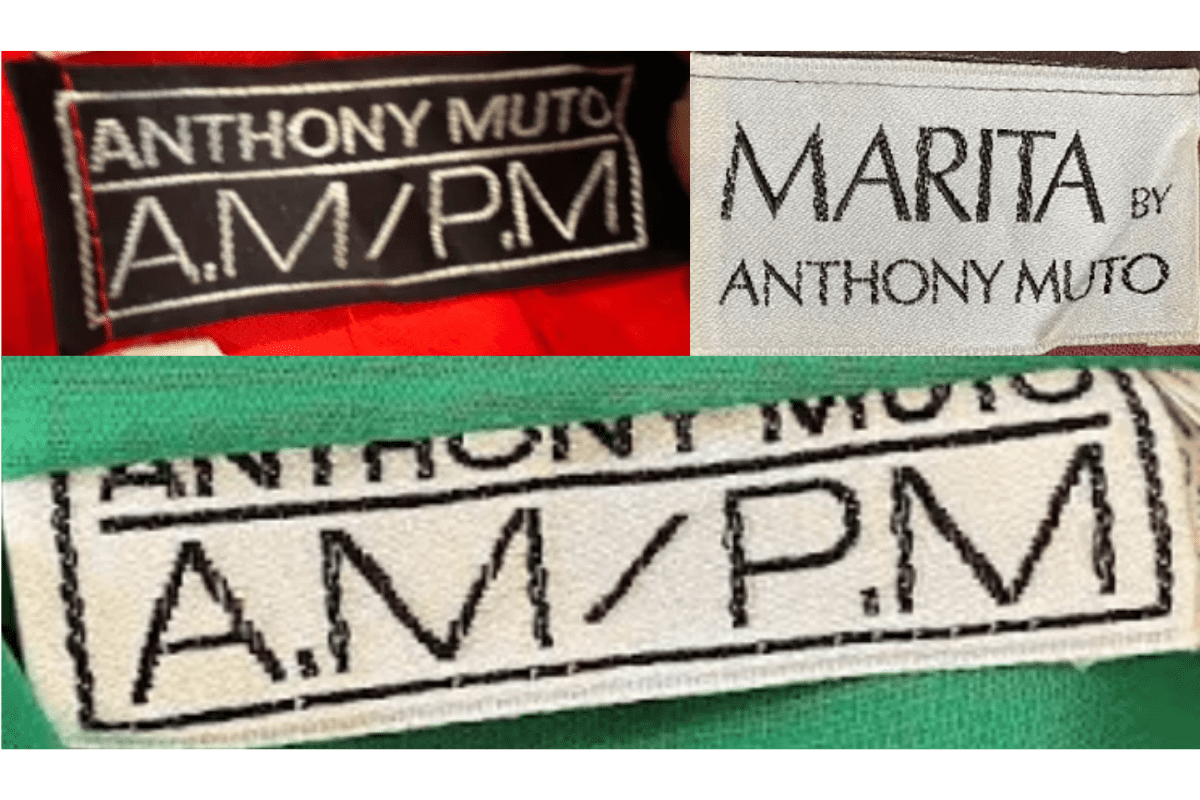 'A.M./P.M' Box-Logo Tags label
