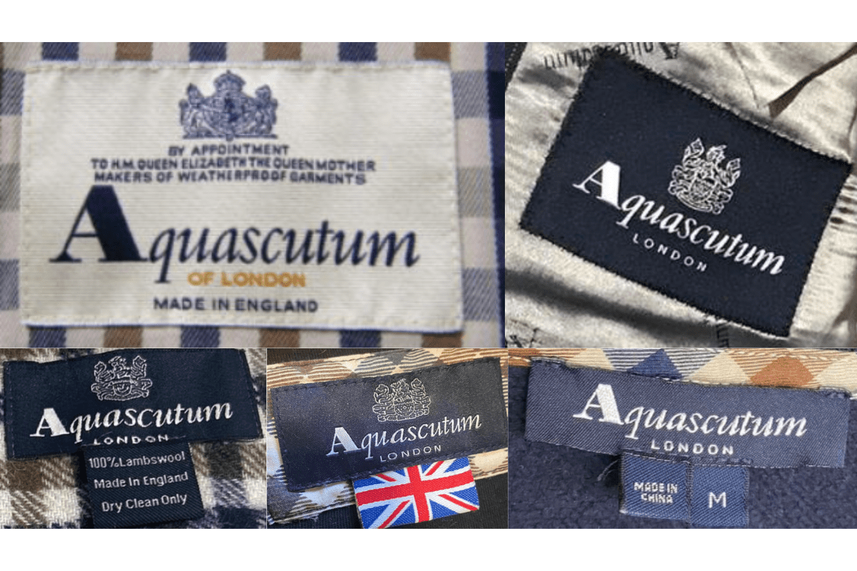 Contemporary Woven Tags label