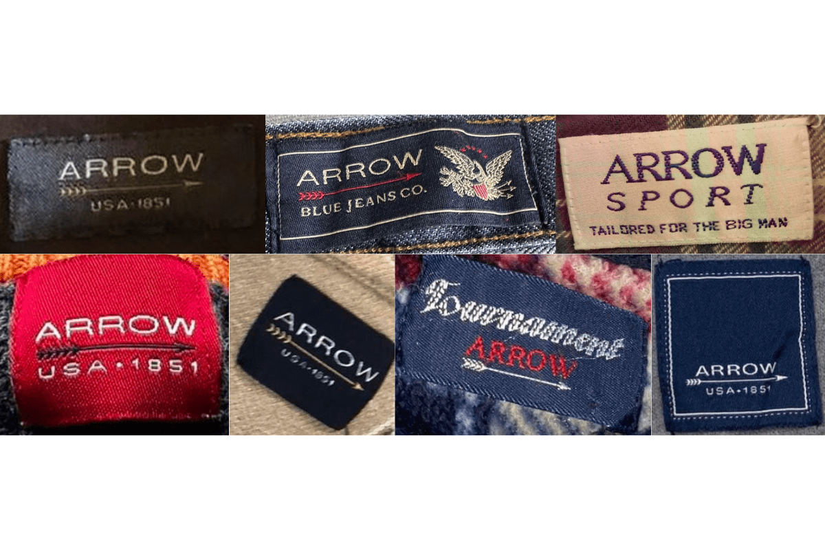 Logo-Forward Modern Tags label