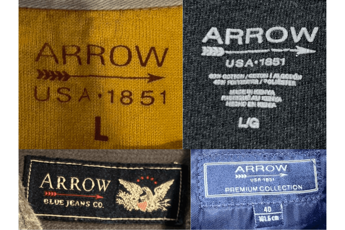 'USA • 1851' Heritage Tags label