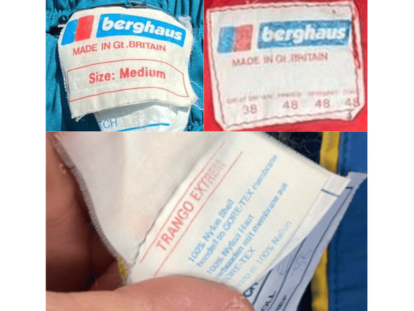 'Made in Gt. Britain' Tags label
