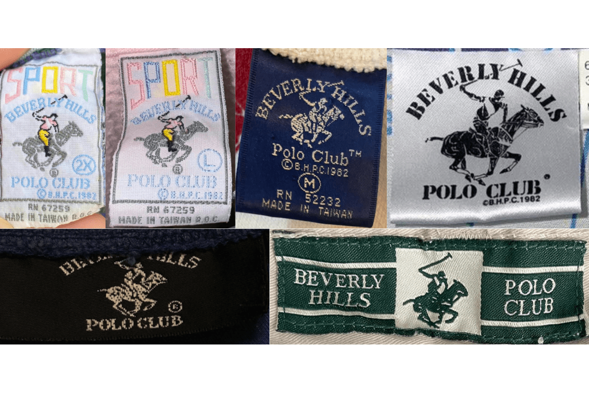 Bright-Sport Polo Tags label