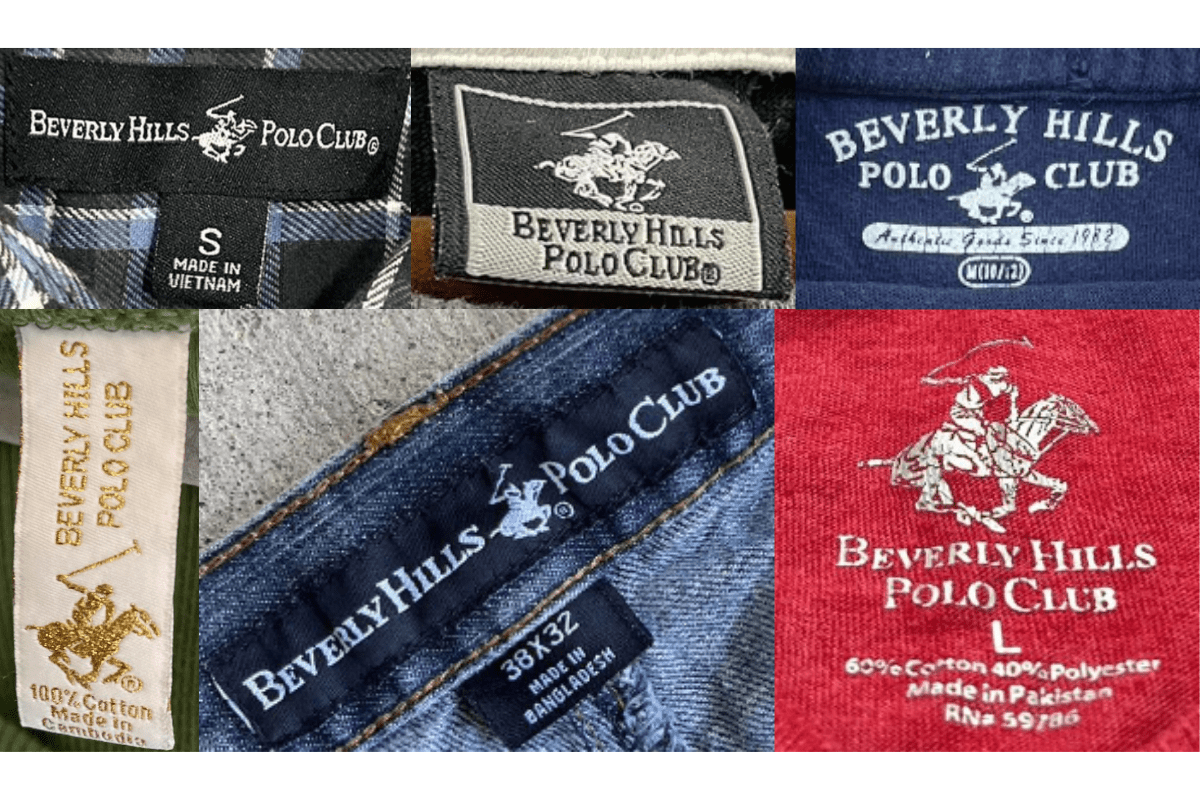 Modern-Font Polo Tags label