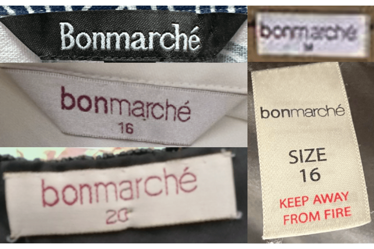 Bold-Font High-Street Tags label