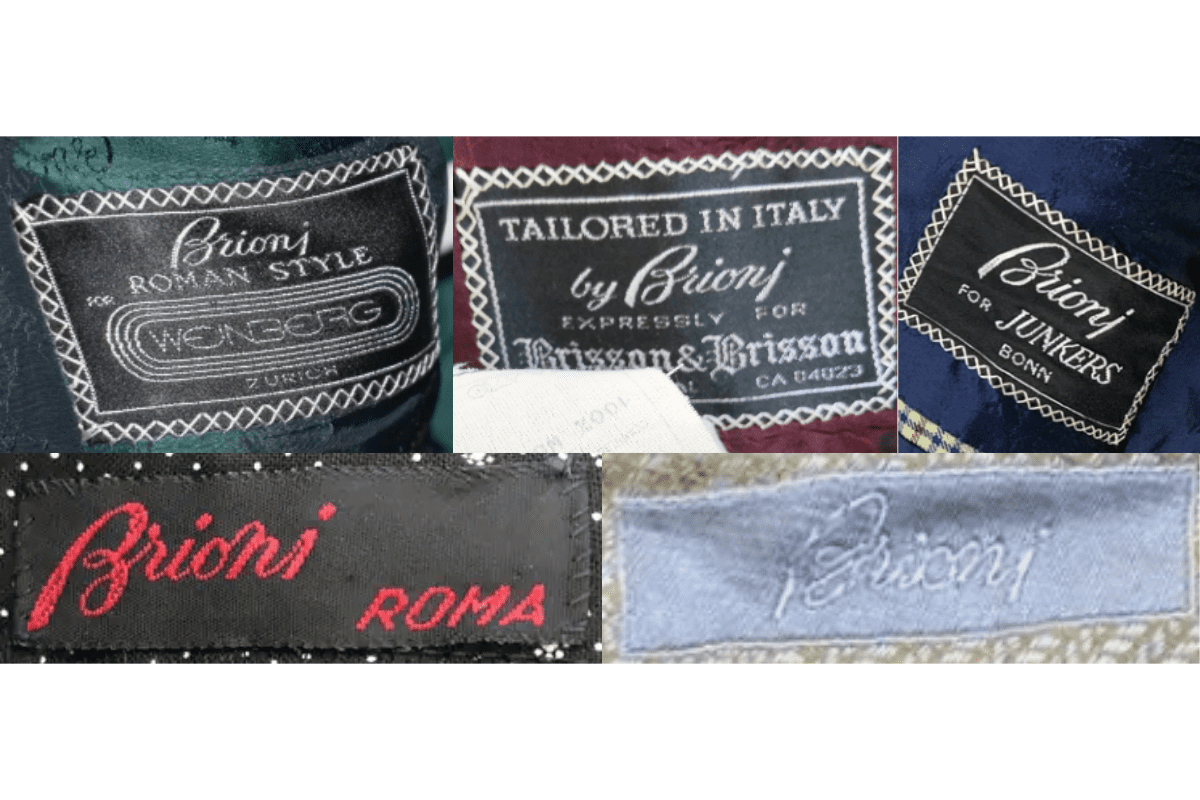 Red-on-Black Roma Tags label