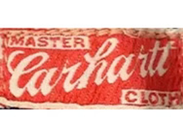 Script "Carhartt" label