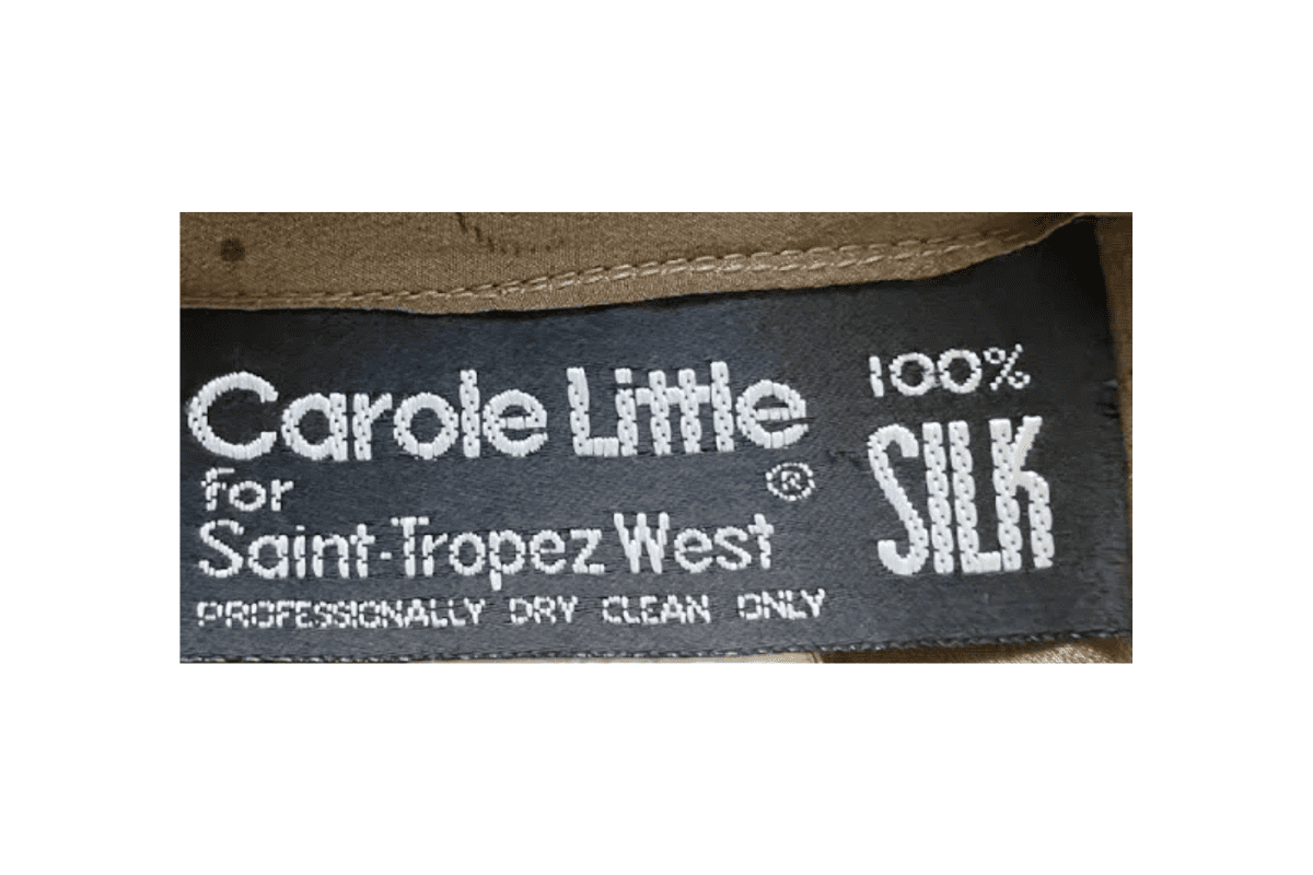Saint-Tropez West Serif Tags label