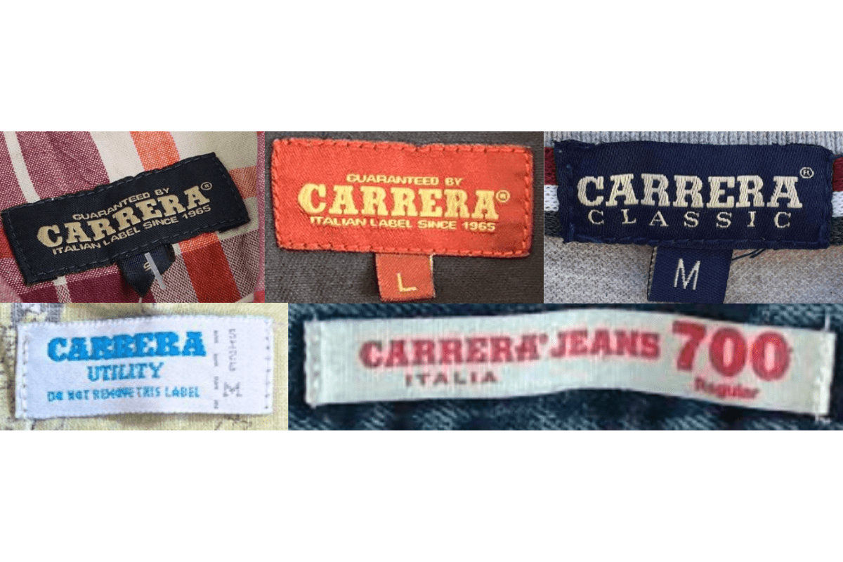2000s Modern Loop Tags label