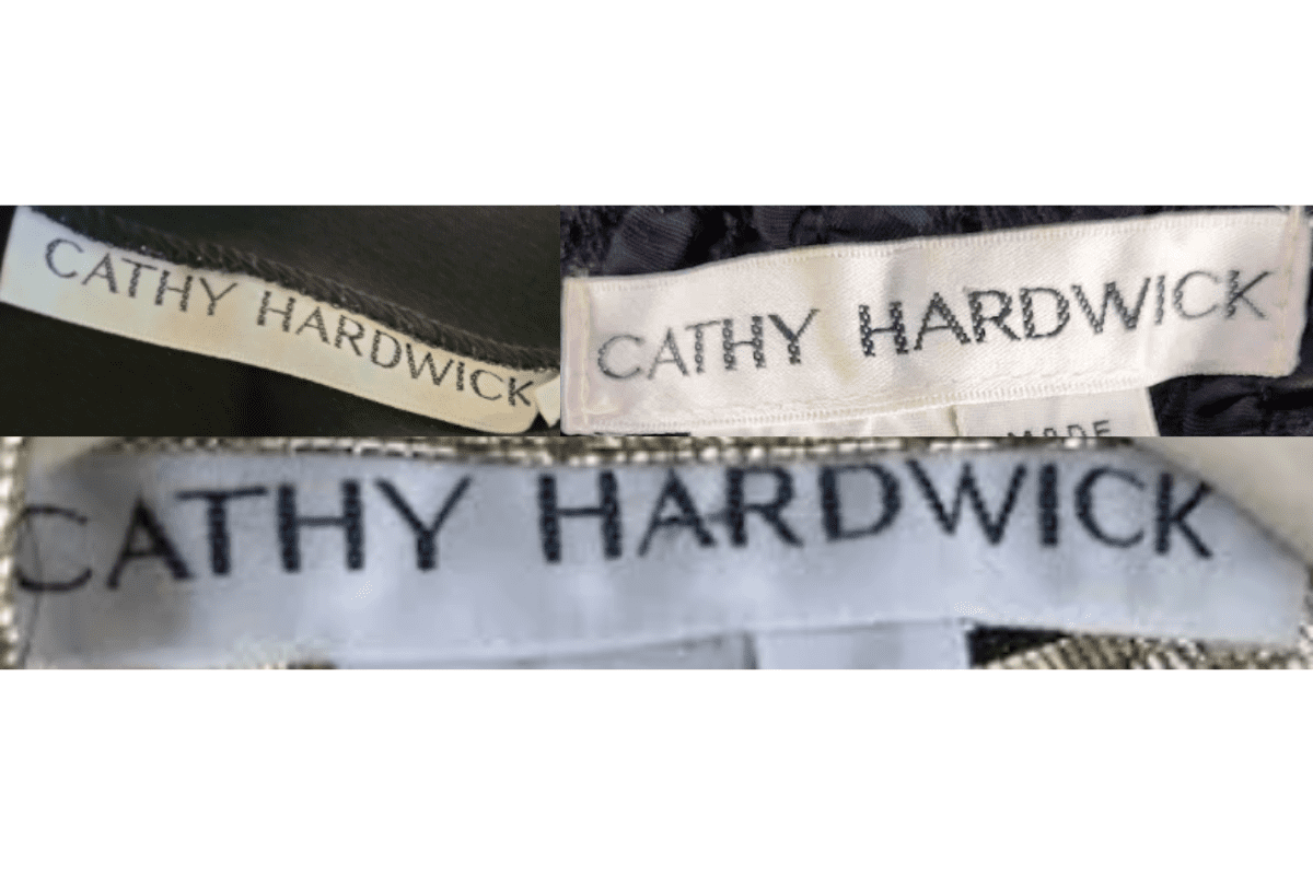 1980s Bold Serif Tags label