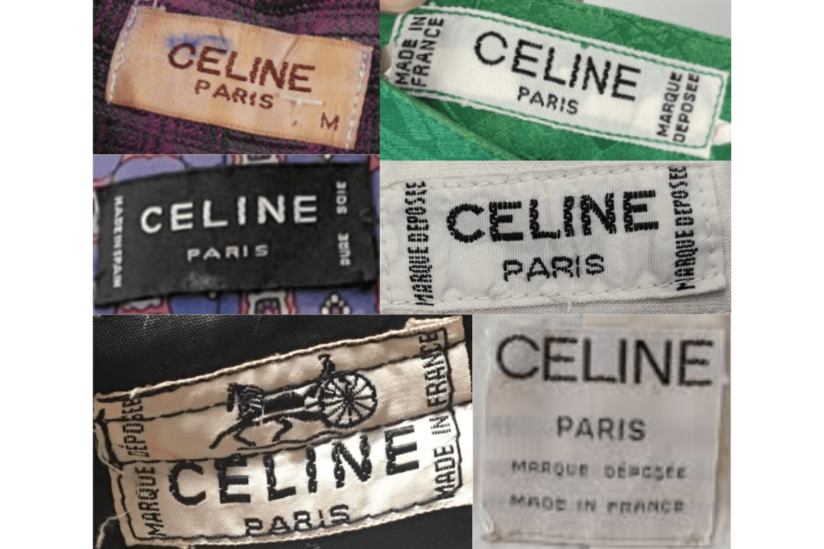 1970s-80s Classic Carriage Tags label