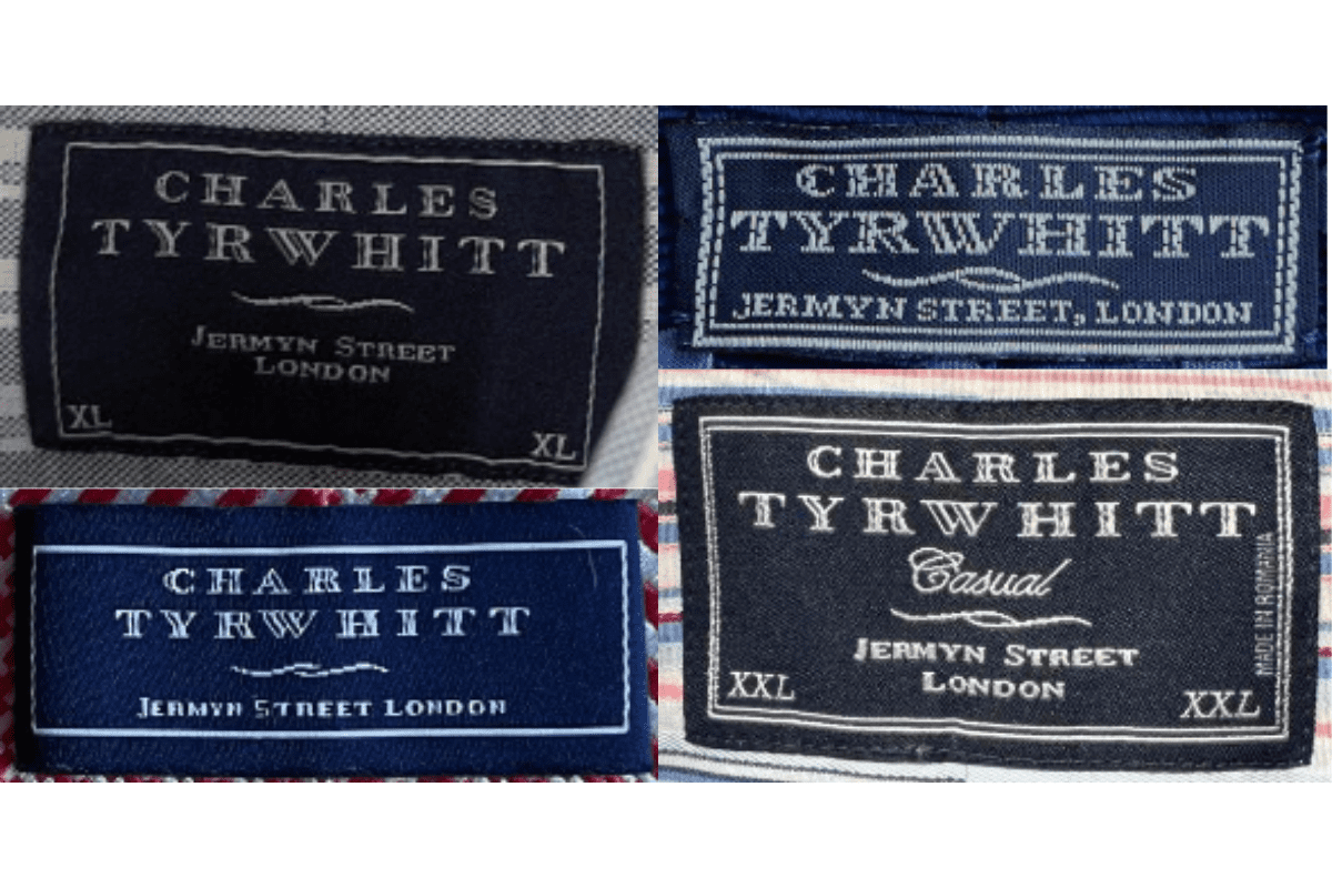 1990s Jermyn Street Tags label