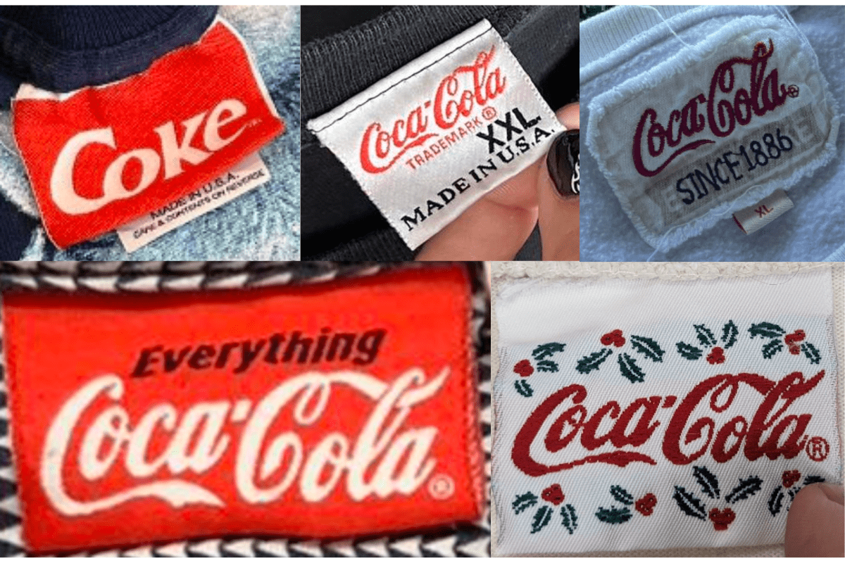 1990s Embroidered Heritage Tags label