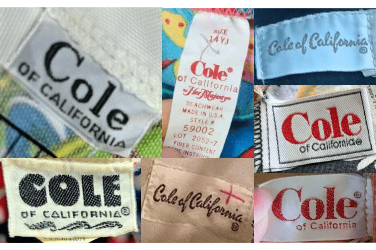 1970s Clean Modernist Tags label