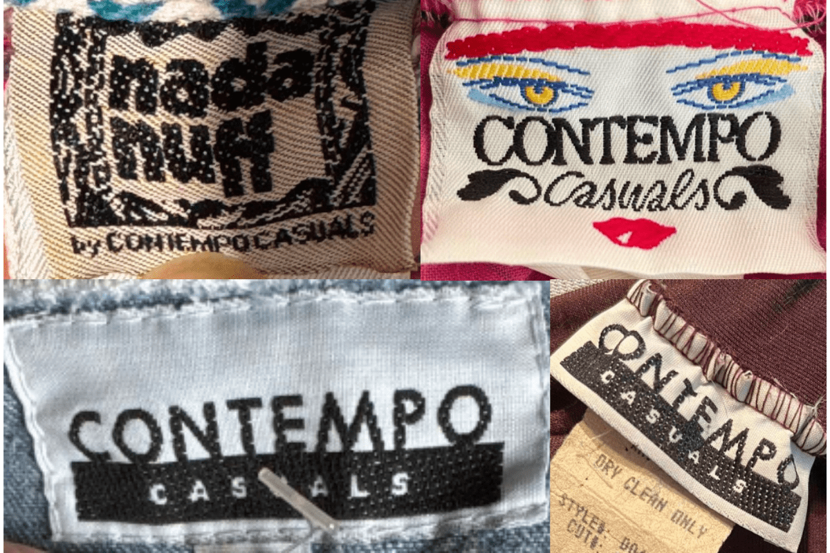 1980s Refined Artistic Tags label