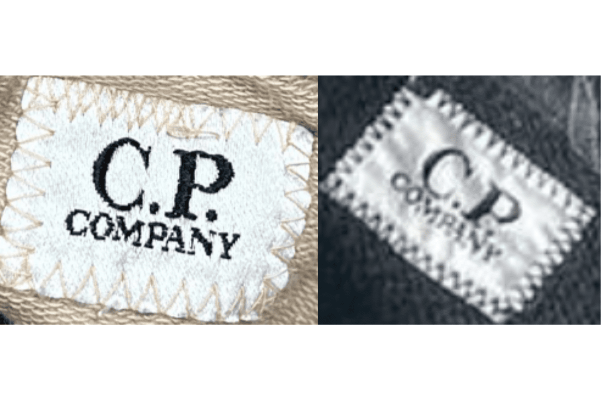 2010s vintage CP Company tags label