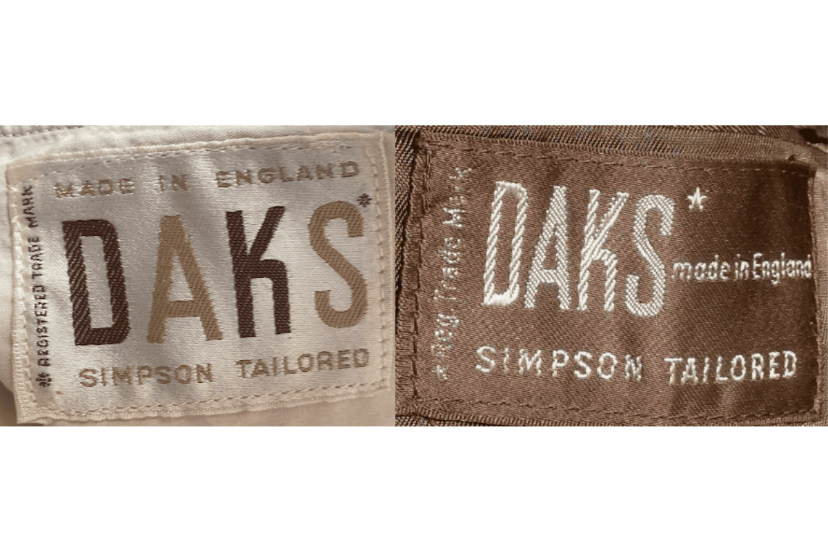 1940s Utilitarian Wartime Tags label