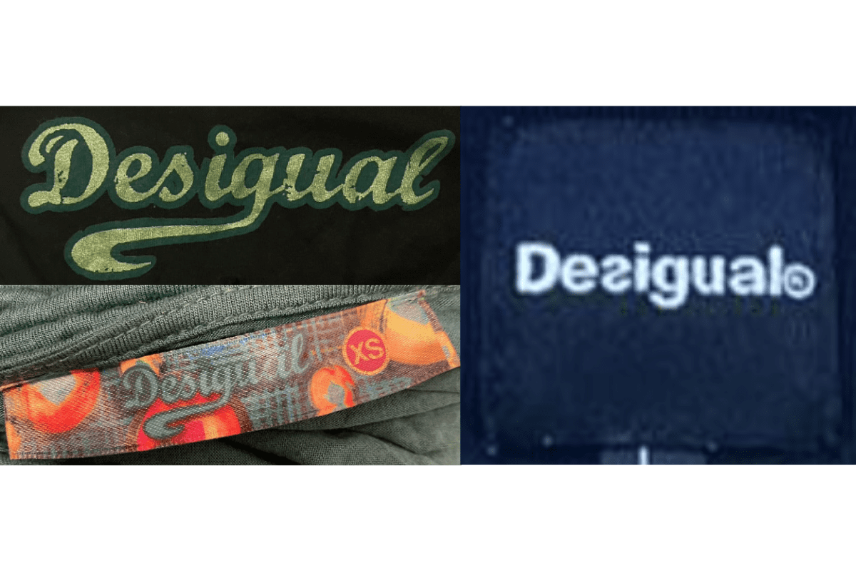 1990s Bold Pattern Tags label