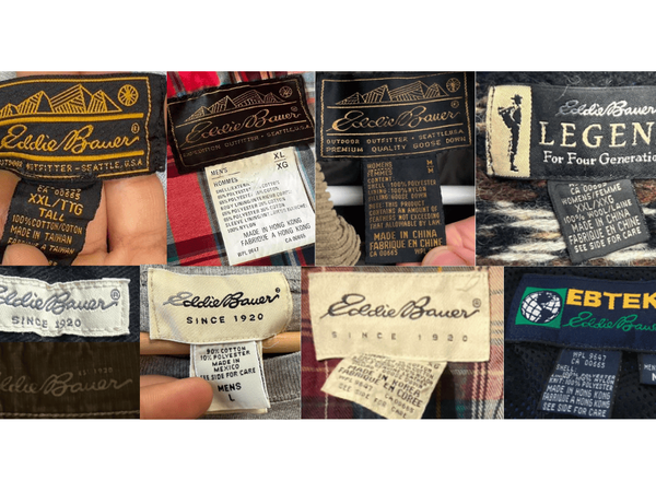 'Since 1920' Goose-Down Tags label