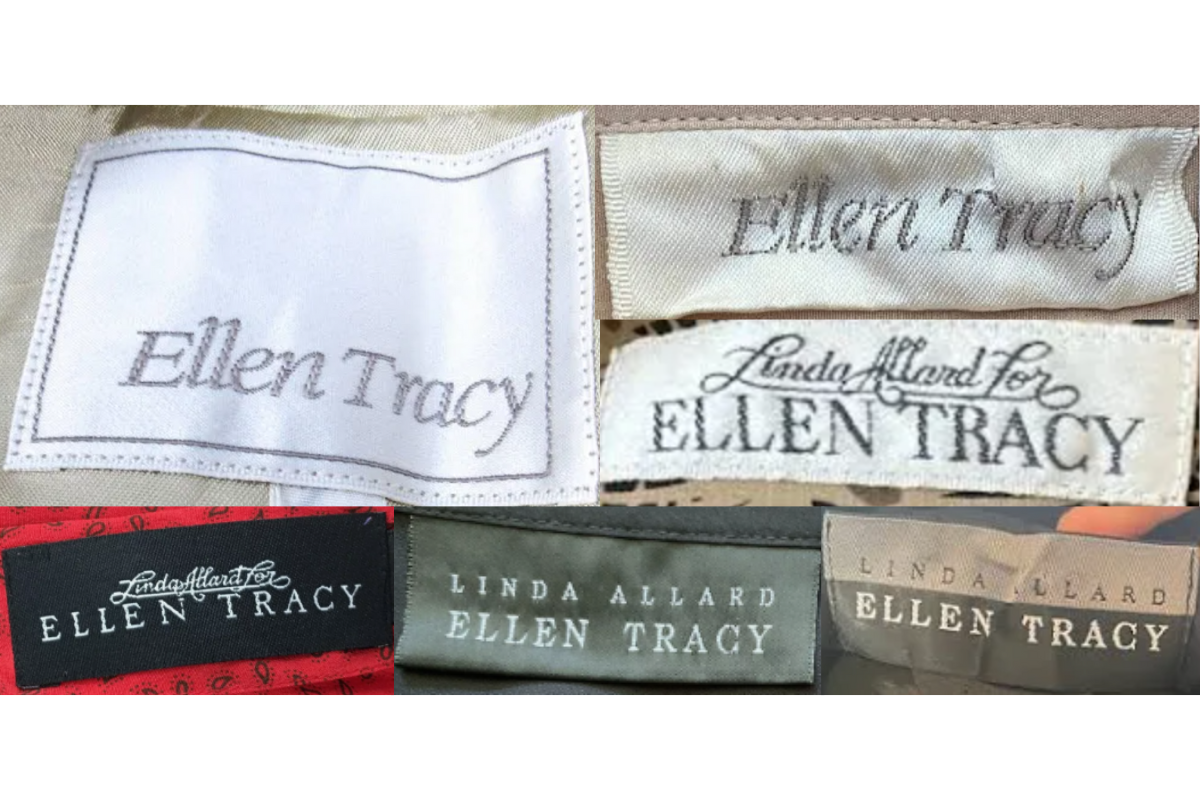 1980s Linda Allard Attribution Tags label