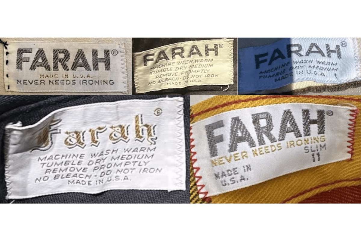 1950s Classic Cursive Tags label
