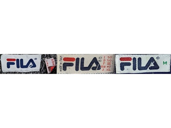 Wide White Rectangle Tags label