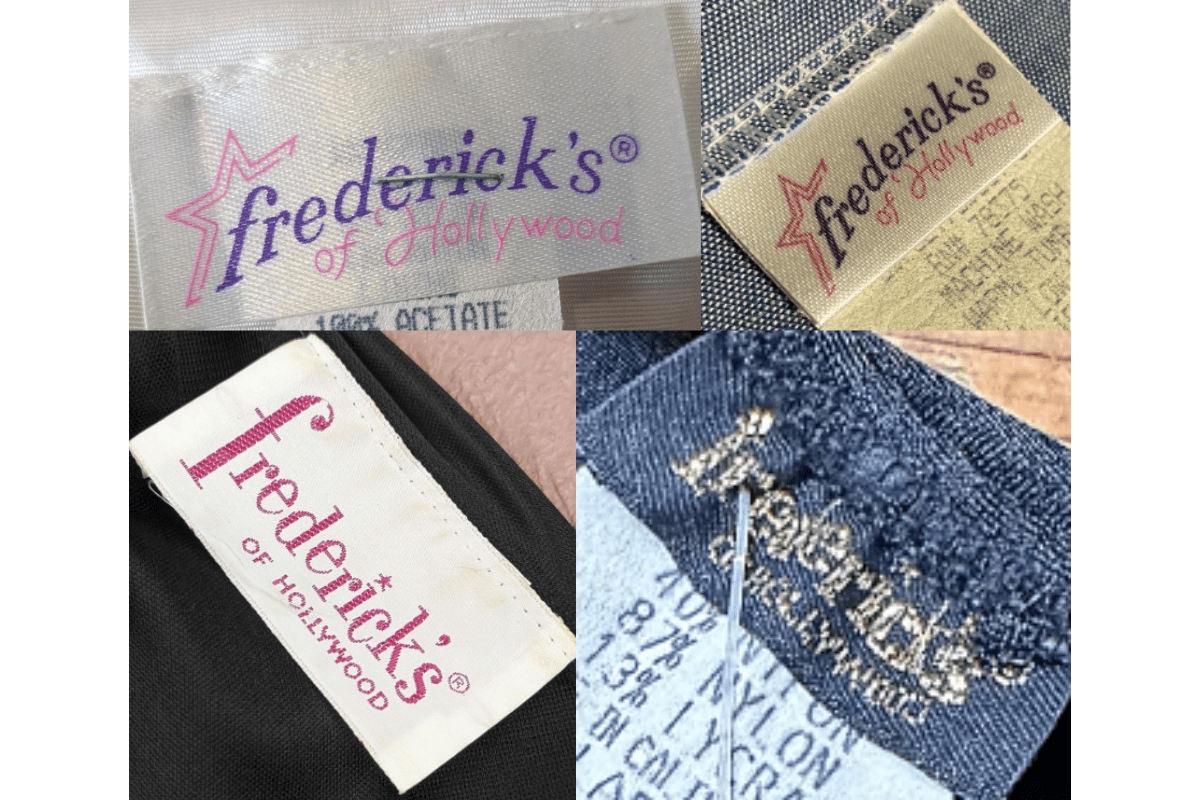1980s Pre-Victoria's Secret Competition Tags label
