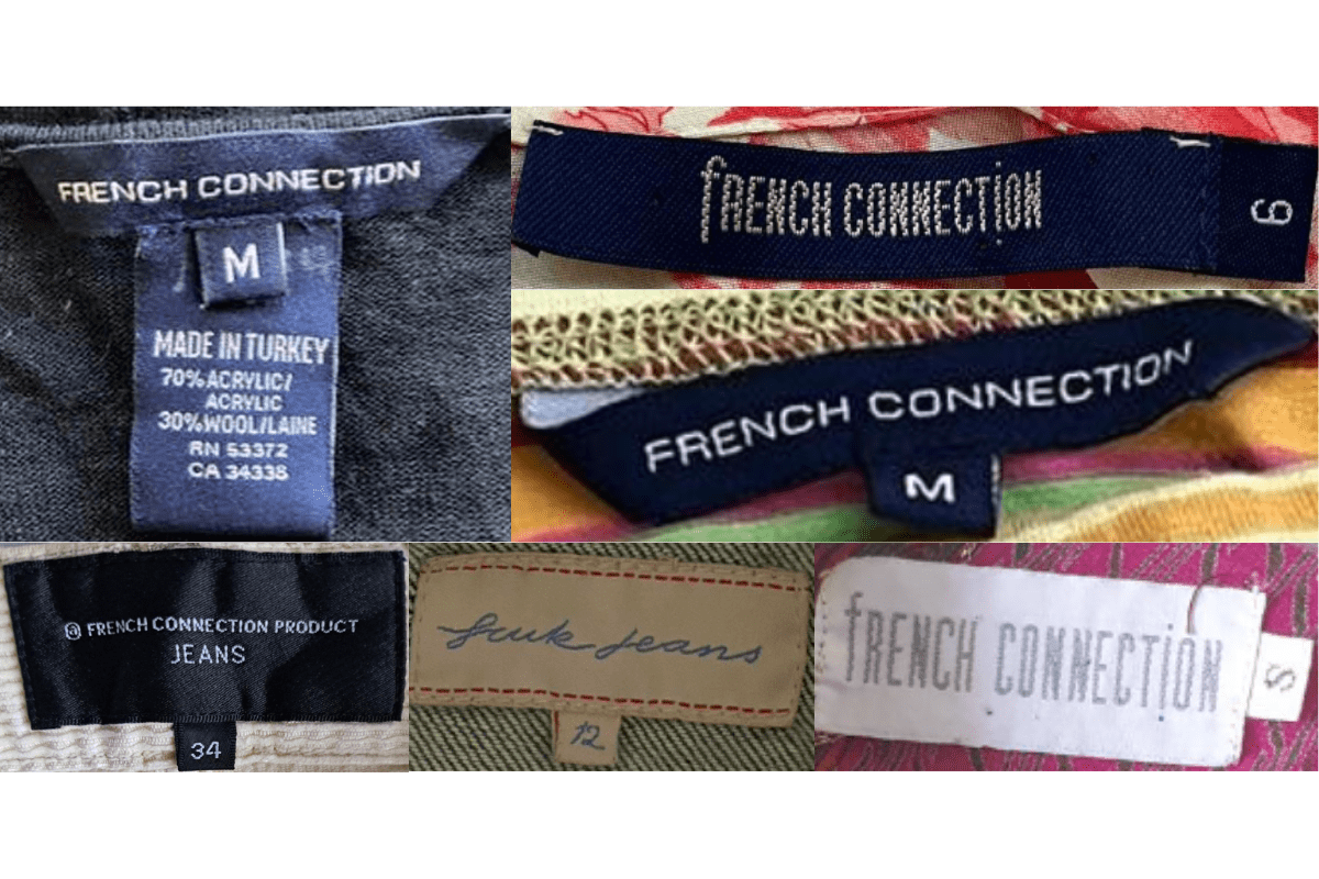 1984–1999 FCUK Era Tags label