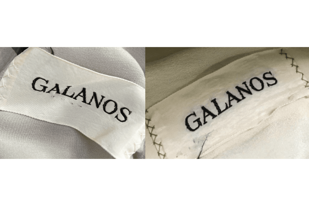 1950s Founding Tags label