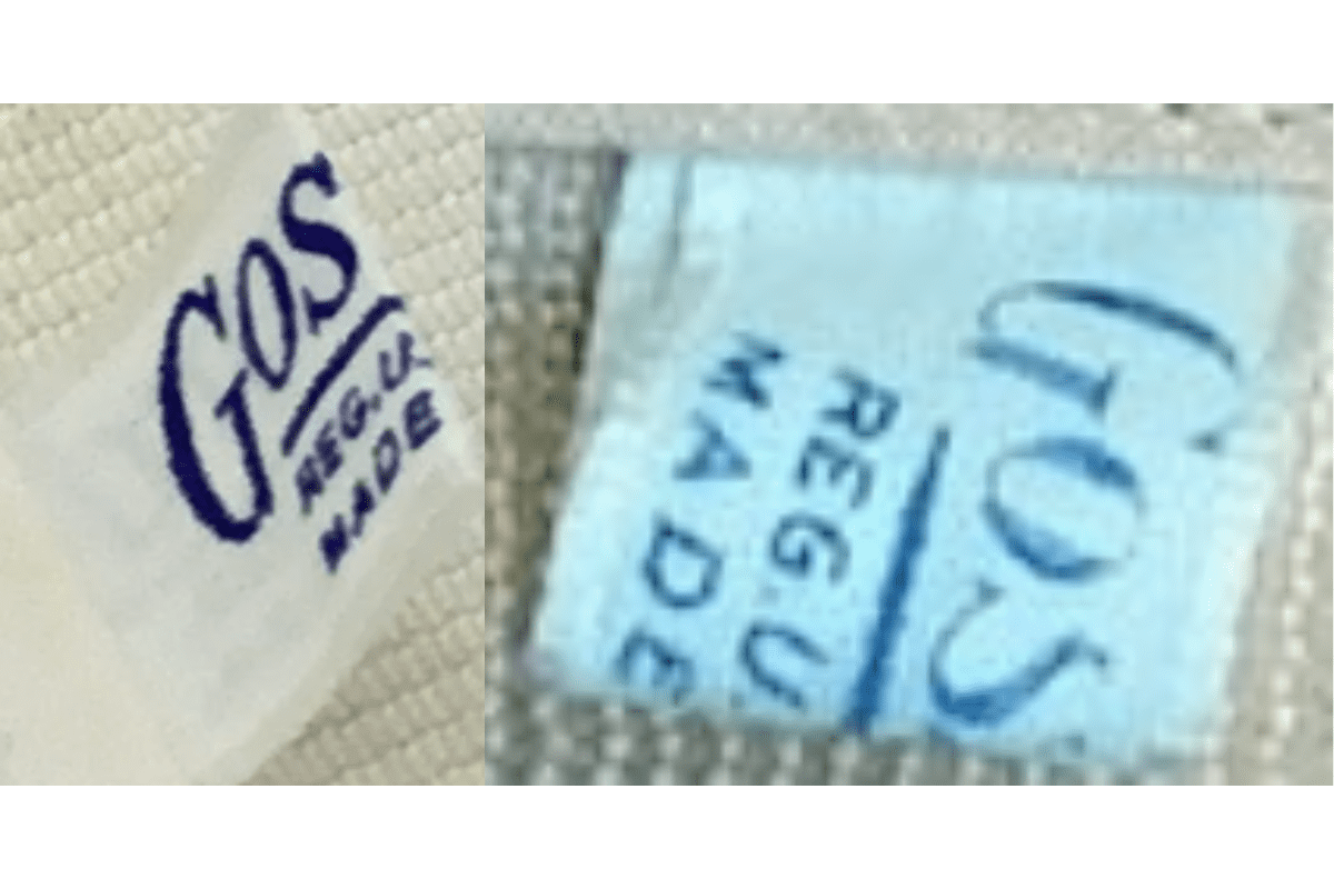 1940s Founding American Tags label