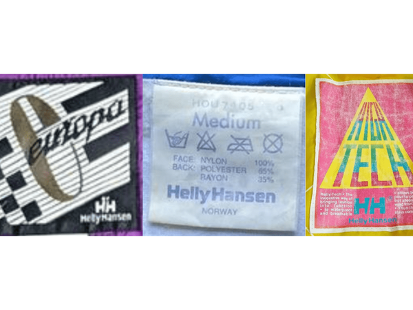 Europa & Helly Tech Tags label