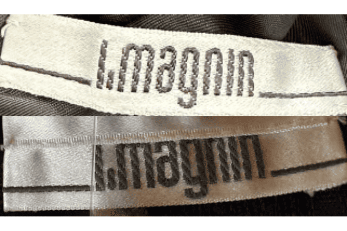 1990s vintage I. Magnin tags label