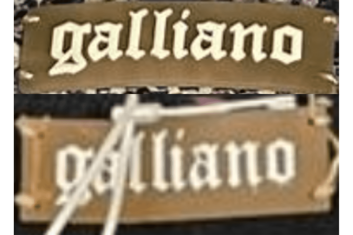 2010s vintage John Galliano tags label