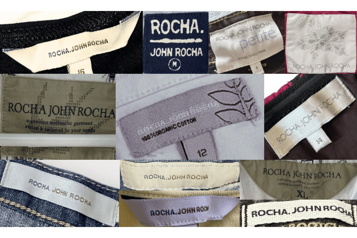 2000s vintage John Rocha tags label