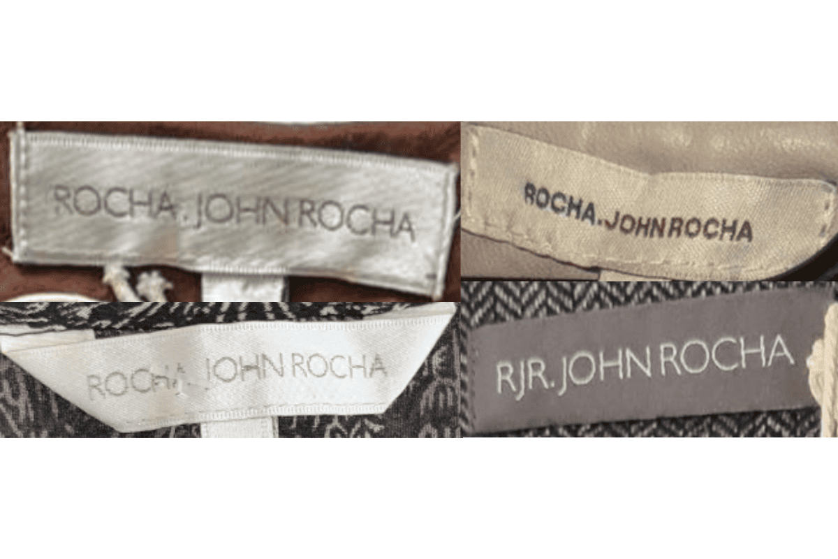 2010s vintage John Rocha tags label