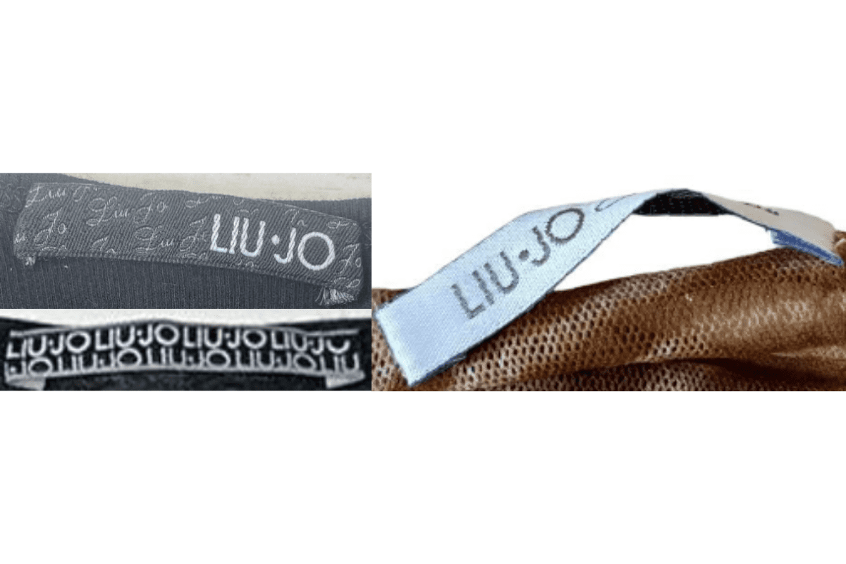 2000s vintage Liu Jo tags label