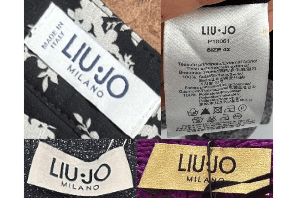 2010s vintage Liu Jo tags label