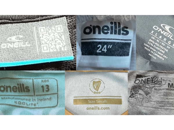 Varied Modern Tags label