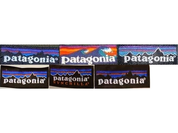 Synchilla & Wave Tags label