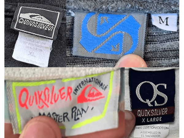 Block-Lettering USA Tags label