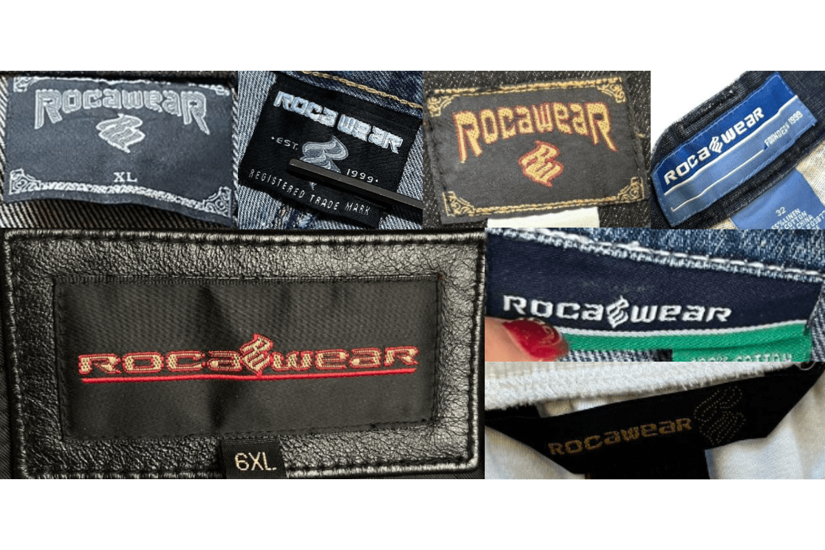 2000s vintage Rocawear tags label