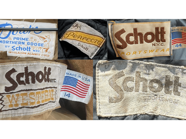 'Schott N.Y.C.' Rebrand label