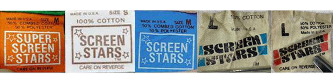 Screen Stars 50/50 label