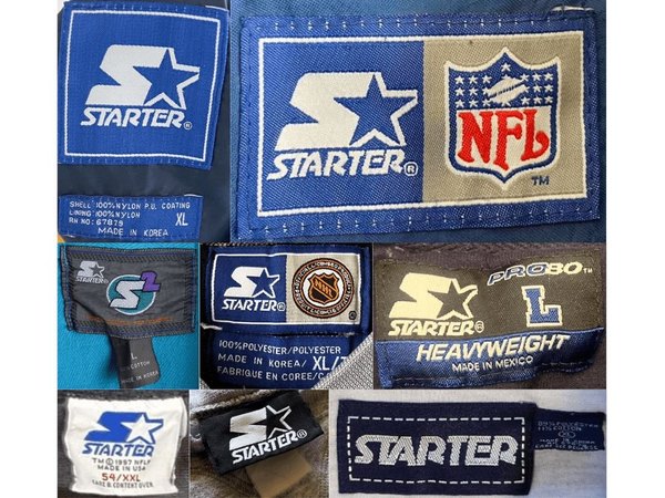 League-Licensed Blue Tags label