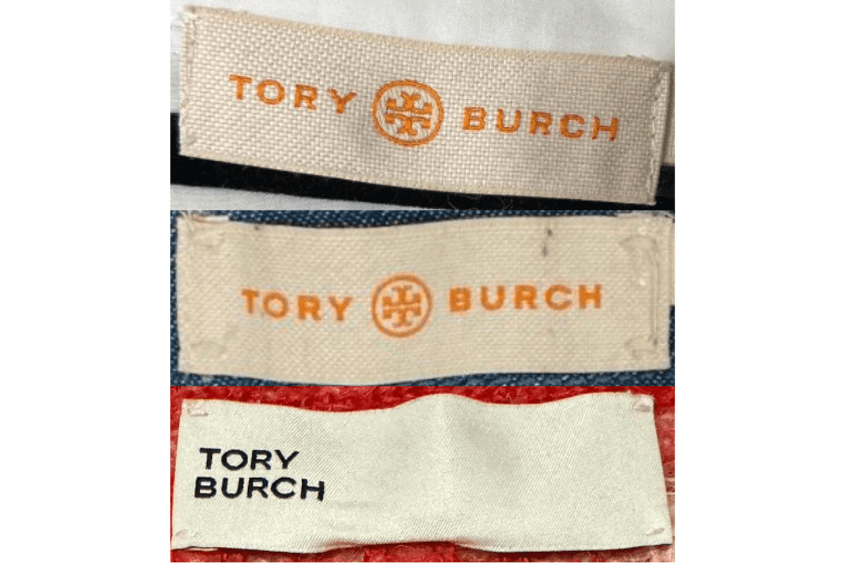 2010s vintage Tory Burch tags label