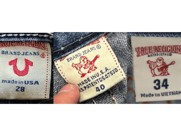 'Made in USA' Buddha Tags label