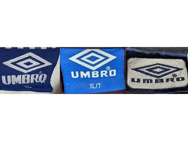 Uppercase Wordmark Tags label